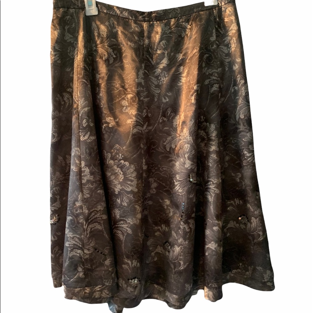 NWT- Petite L Long Skirt Coldwater Creek